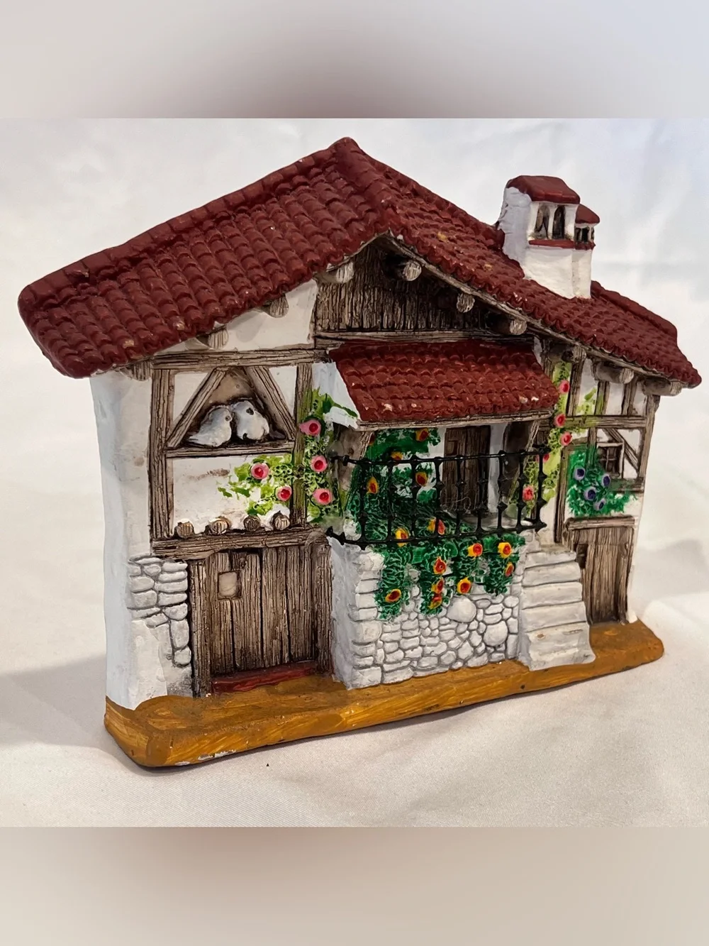 Vintage Ceramica Marquez Spain Cottage Wall Plaque 604